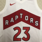 22/23 Raptors VANVLEET #23 White Top Quality Hot Pressing NBA Jersey