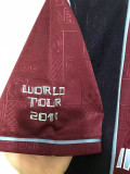 2011 West Ham #11 Iron Maiden Away Retro Soccer Jersey