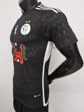 23/24  Algeria  Black  Player Version Soccer Jersey(A14）