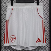 25/26  ARS White Player Version Shorts Pants