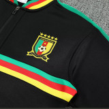 25/26 Cameroon Black Jacket Tracksuit