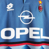 1995/1996 ACM Away Blue Retro Soccer Jersey