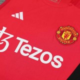 24/25 Man Utd Red Tank top and shorts suit
