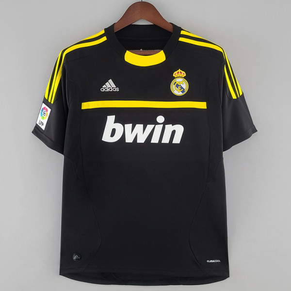 2011/2012 RMA Black GoalKeeper Retro Soccer Jersey(门将）