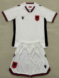 25/26 Albania Away  Kids  Soccer Jersey