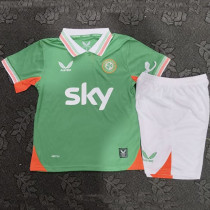 2025 Ireland  Home  Kids  Soccer Jersey
