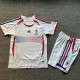 2006 France Home Kids Retro Soccer Jersey