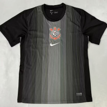 25/26 Corinthians Goalkeeper Black   Fans Soccer Jersey