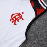 25/26 Flamengo Away White Training vest Suit D2560