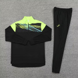 24/25 JO Black&Green Half Zipper Sportswear # 810黑绿色(半拉链)