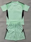 25/26 Celtic Goalkeeper Green Kids  Soccer Jersey