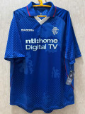 2002/2003 Rangers Home Retro Soccer Jersey(Do not print the number）