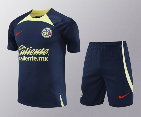 24/25 Club America Dark Blue Training Short Suit
