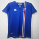20106/2017 Iceland Home Retro Soccer Jersey