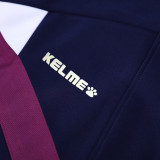 25/26 RMA  Royal Blue-Purple Retro Jacket Tracksuit#F02