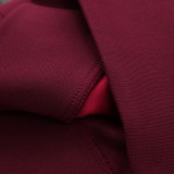 24/25  BAR Bordeaux Jacket Tracksuit  （枣红）