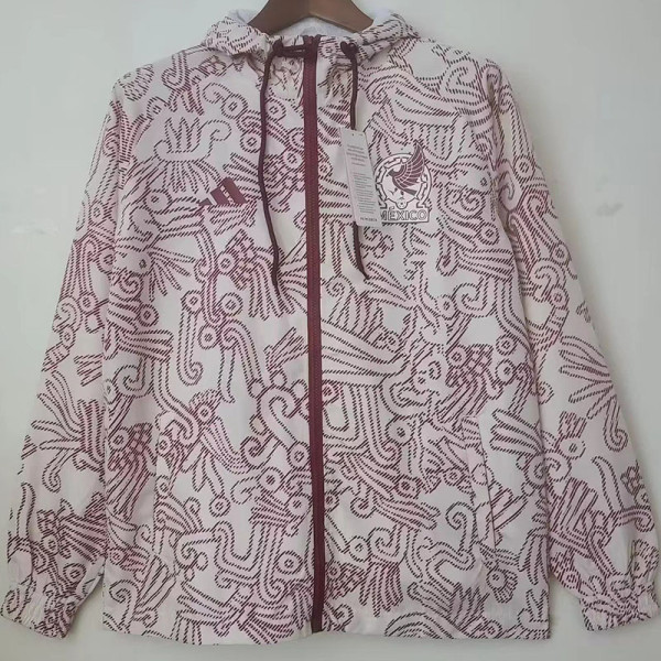 23/24 Mexico Red White Windbreaker (单)