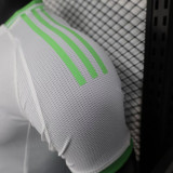 25/26 Algeria White Player Version Soccer Jersey
