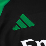 24/25 ARS Black& Green Half Pull Kids  Tracksuit (童装/半拉链)