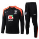 25/26 Brazil Black Half Pull Tracksuit #B25131 (半拉链)