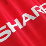 1994/1996 Man Utd Home Long sleeve Retro soccer jersey (长袖)