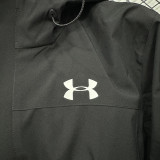 24/25 UA Black Single Layer Hooded Windbreaker#F707