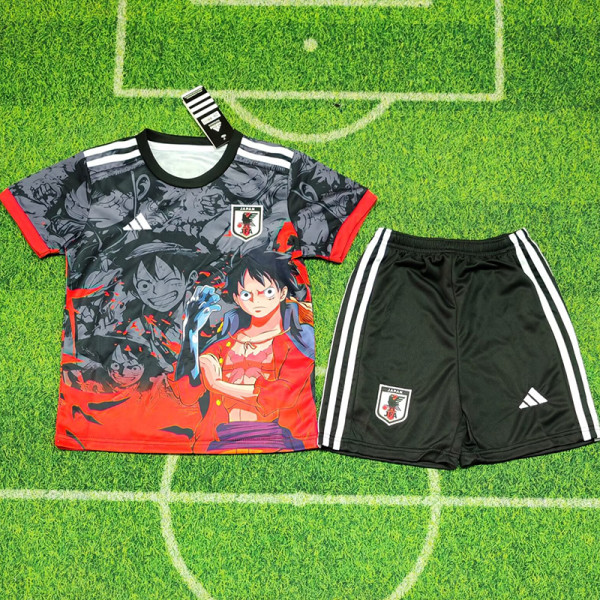 25/26  Japan  Dragon Special Edition One Piece Kids  Soccer Jersey