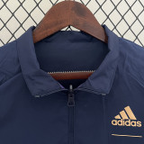 2024 RMA Dark Blue & Purple Double-Sided Embroidery Windbreaker (双面风衣)