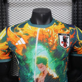 25/26 Japan Swordsman Special Edition Green Player Version  Soccer Jersey