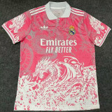 25/26 RMA Pink  Dragon pattern Edition  Polo Shirts