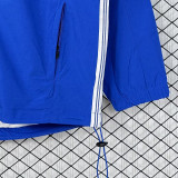 1998 Brazil Blue Retro  Windbreaker