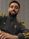 25/26 Man Utd Clover Leisure Black Jacket Tracksuit