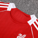 25/26 LIV Home  Player Version Soccer Jersey&Black pants