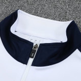 25/26 Italy White Retro  Player Version  Jacket Tracksuit #F16