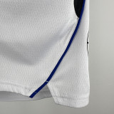 Clippers White Latin Top NBA Pants