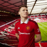 22/23 Man Utd Home Player Version Long Sleeve Retro Soccer Jersey长袖球员