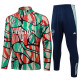 24/25 ARS Red Green Inkjet Half Pull Tracksuit # B989 (半拉链)
