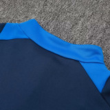 24/25 Nottingham Blue Kids Half Pull Tracksuit  (半拉链)