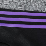 24/25  Germany Black Jacket Tracksuit(紫边）