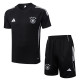 25/26 Germany Black Training Short Suit#D25161