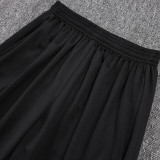 25/26 PSG Jordan Black Inkjet Kids Half Pull Tracksuit #E25132 (童装\半拉链)