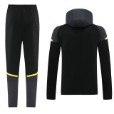 2024 Dortmund Black Hoodie  Jacket Tracksuit#01