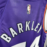 22/23 SUNS BUCKLEY #34 Blue Top Quality Hot Pressing Retro NBA Jersey