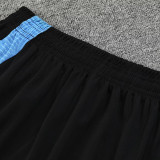 24/25 Argentina Black Tank top and shorts suit(黑色蓝肩）