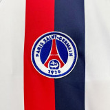 2002/2003 PSG Paris Away White Retro Soccer Jersey