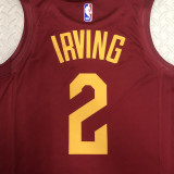 22/23 Cleveland Cavaliers IRVING #2 Red Top Quality Hot Pressing NBA Jersey