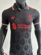 25/26  LIV Team Logo Steel Pattern  Edition  Black Player Version Soccer Jersey