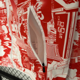 2024 Japan Mangak Black&Red Double sided Windbreaker (双面风衣)