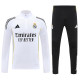 25/26  RMA White  Half Pull Tracksuit (半拉链)