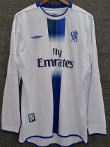 2003/2005 CHE Away  Long Sleeve Retro Soccer Jersey
